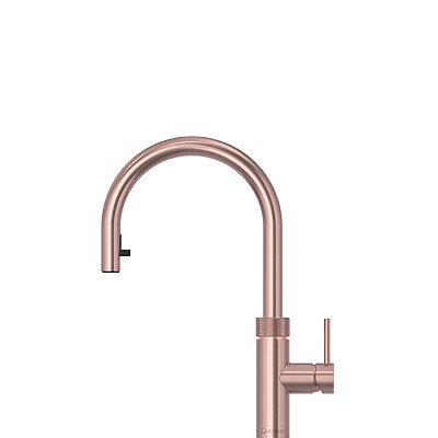 Quooker Flex Kupfer Rose Pro3 Cube Combi Plus